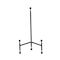 Set of 3" Black Metal Modern Easel, 12", 10", 8"